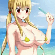 Lucy at Beach