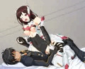 RINA(PSO2TA)の半脱ぎ騎乗位和姦