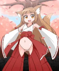 [skeb] 桜妖狐 春風 [コンコレ1.8]