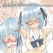 座薬を使用するハンバーガーちゃん