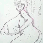 落描き。