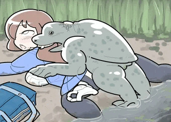 河童のお嫁さんになっちゃう女の子