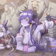 アスモディエス&タナトリアvsオーク