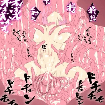 触手さんに丸呑み凌辱されてるviviちゃん