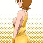 裸オーバーオール