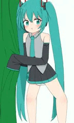 ミクちゃんおむつにおもらし