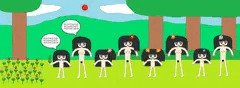 野生のお花畑