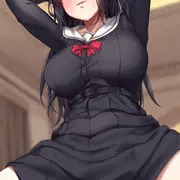 見せつけて腰を振る変態のイラスト