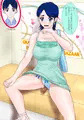 女性用ファッション店で一休みするフタナリさん