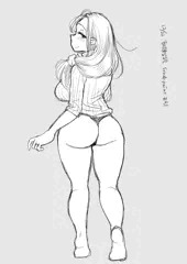 X朝練習絵まとめ#91〜#100