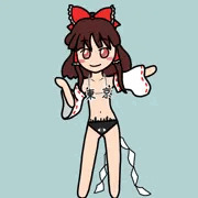 錦上京の霊夢さん衣装がえっちすぎる