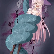 触手に生殺与奪の権を握られちゃう女の子