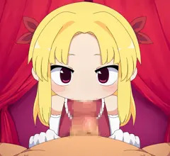 【音声付アニメ・無料公開】魔導士ちゃんフェラ口内射精ごっくん