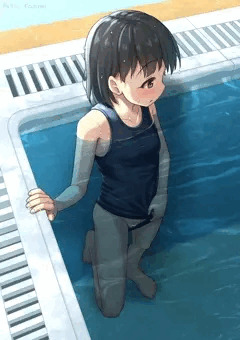 千枝ちゃんがプールで…