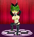 逆バニーどれべあおいたん
