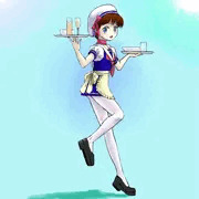 セーラーウェイトレスさん