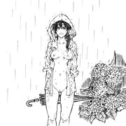 梅雨時だけど