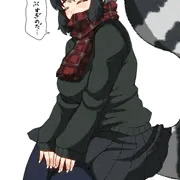 たまらず冬毛になったアライさん先輩
