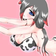 うちの子牛柄ビキニ
