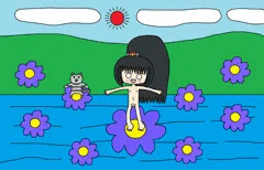 水のフラワー女神