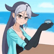 海辺のカリフォルニアアシカちゃん
