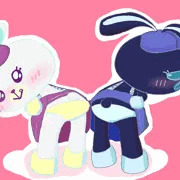 白黒うさちゃん