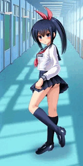 制服の下に水着を着て来た女の子とよくあるオチ
