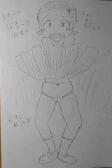 エッチな風さんにパンモロさせられるミライちゃん🩷