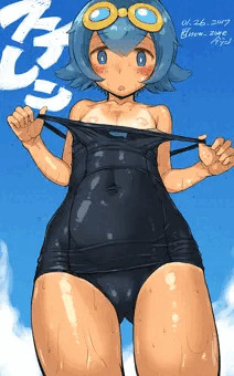 スイレンすく水着