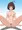 開脚、無名ちゃん（陰毛あり）