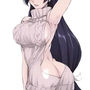 例のセーター