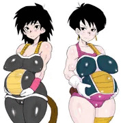 ギネ＆セリパ元・気・玉（孕腹）スパーキン！（表紙絵検討用着色案