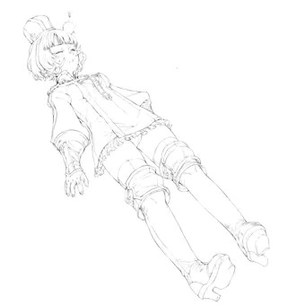 tos落書き「気力の無い警備兵」