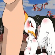 鳥人女性のディープ