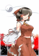 素肌の素敵な霊夢さん