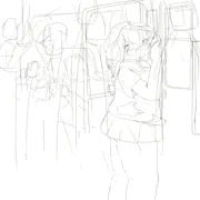 満員電車