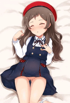 寝てるしほちゃん