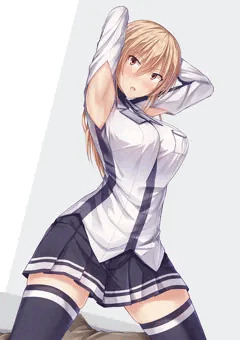 柚菜の腋