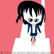小便して想い人へ向かう少女