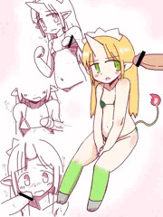 きりんさん落書き