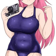 スク水家奈ちゃん(ボテ腹差分あり)