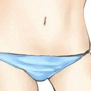 【習作】パンツのしわ