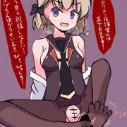 ニーミちゃん足コキ