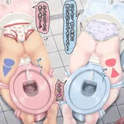 双子便器のプレゼン