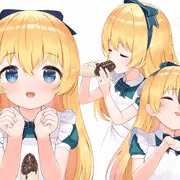 バナナを食べる健全な絵