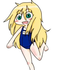 うちのことスク水と普段着と