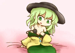 サードアイに母乳を与えるこいしちゃん