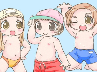 男の子水着ちゃれんじ