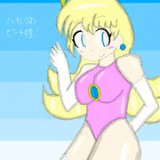 ハイレグのピーチとデイジー