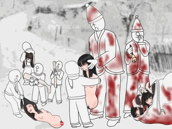 四つ指惑星に於けるクリスマスみたいな行事 The Holy Day in the Four-fingers' planet